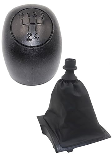 Pomo Palanca de Cambios para Citroen para Jumper 2006-2014 / Manual de Coche Cambio de pomo de Cambio de Marchas Caja de Cambios Cubierta de manija de Cambio Palanca de Cambios Coche(5 Speed Set)