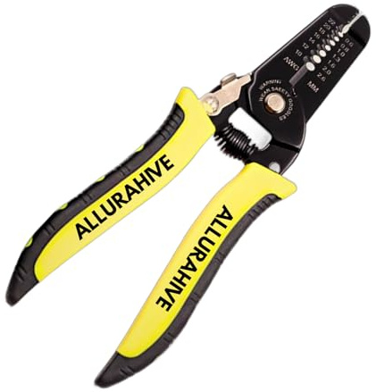 Wire Stripper – Wire Strippers, Electrical Wire Strippers, 10-22 AWG Wire Stripping Tool, Multi-Function Hand Tool, Professional Handle, Durable Craftsmanship