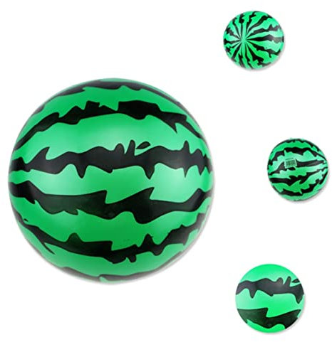 Toyvian Pallone Da Spiaggia Gonfiabile Forma Anguria Estivo Ragazzo Piscina Spiaggia Parchi Acquatici