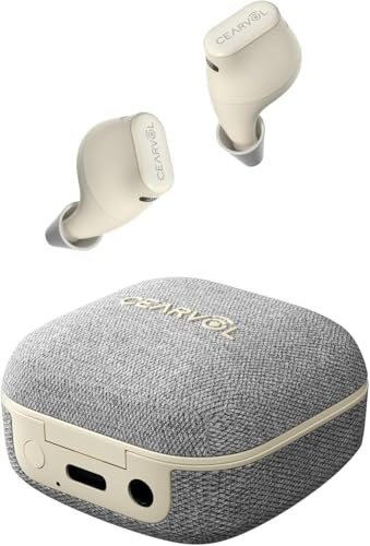 Cearvol Wave Lite Amplificateur Sonore pour Seniors, Contrôle via App, Entrée AUX, Réduction de Bruit, Idéal pour TV et Appels, Lumière stellaire