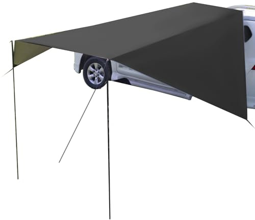 Auto-Markise für SUV, wasserdicht, Auto-Campingzelt, Vordach, Sonnenschutz, Schatten für LKW, Busse, Automobil, SUV, Angeln, Van, Outdoor, Wandern, Picknick