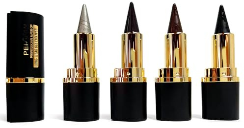 SDFWGG 4 PCS Eye Liner Waterproof Gel Eyeliner Longue Tenue Tattoo Liner Crème Eyeliner Outil de Maquillage Anti-Taches pour Femmes