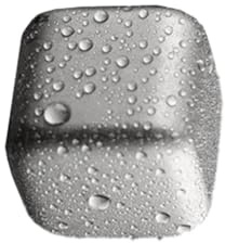 YIBOZI Cubo de hielo, práctico para whiskies y cócteles, piedra de refrigeración de metal con enfriamiento rápido, enfriadores inoxidables