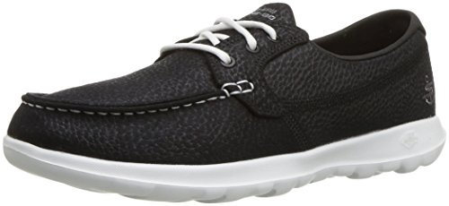 Skechers Damen Go Walk Lite Eclipse Bootsschuh, Schwarz/Weiß, 39 EU