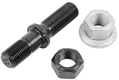 DT Spare Parts 10.10048 Radbolzen, komplett, M22 x 2, LTh1: 50 mm, M22 x 1,5, LTh2: 26 mm, D: 32 mm, L: 114 mm, L1: 49 mm, L2: 60 mm, 10.9 für Anhänger