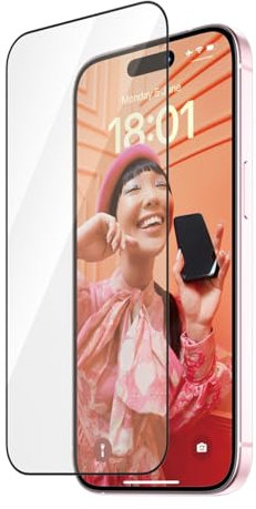 Panzerglass Screen Protector iPhone 15, Refresh UWF w. Aligner