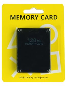 CHILDMORY 128MB Module de Carte mémoire pour PS 2 Noir