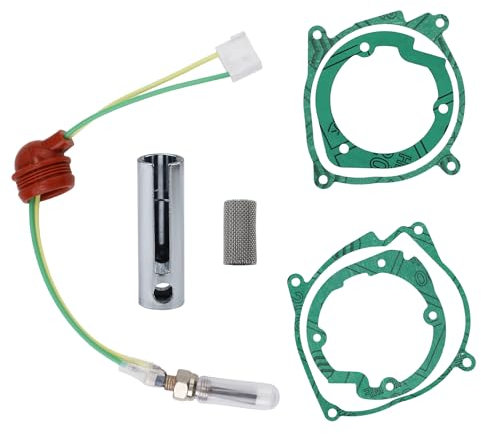 7pcs 12V 2KW 5KW 8KW Glow Plug Repair Kit, Chinese Diesel Parking Heater Gaskets Ceramic Glow Plug Heater Repair Parts Glow Ignition Plug Service Kit Heater Accessories for Vevor Car Truck Boat