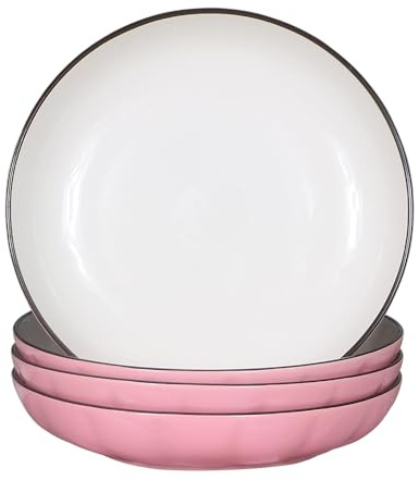 AWHOME Dinner Plates (7.5in(Pink))