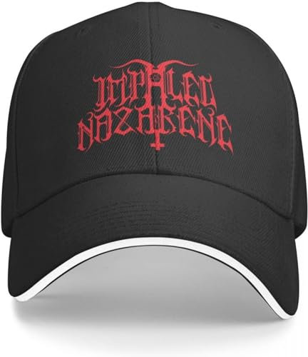 Baseballkappe Hip Hop Sonnenhut Impaled Nazarene Transparente rote Baseballkappe Rugby Bergsteigen Mann Hut Damen Geburtstagsgeschenk für Männer Frauen