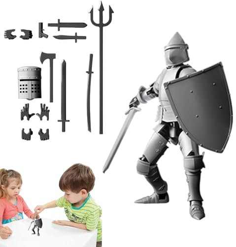 Generisch -gedruckte Actionfigur, gedruckte Figuren - Flexibles Sinnesspielzeug | Mehrgelenkige Roboter-Actionfigur, Sammel-Actionfigur für Sammler-Desktop-Dekorationen