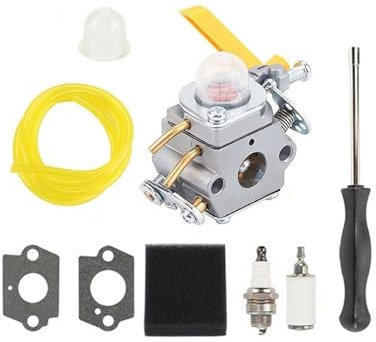 Vergaser Vergaser Heckenschere Vergaser Vergaser Werkzeuge Luftfilter Kraftstoffschlauch Primerpumpe für Homelite für Ryobi 25cc 26cc 30cc