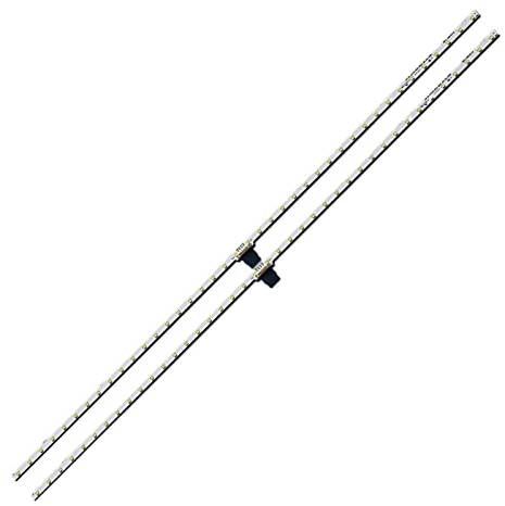 YELEMEABHB LED-Hintergrundbeleuchtungsstreifen 40 LED passend for Samsung 55 Zoll Fernseher UN55NU7300F UE55NU7105 AOT_55_NU7300_NU7100 55NU710C BN96-45913A BN61-15485A Backlight strip