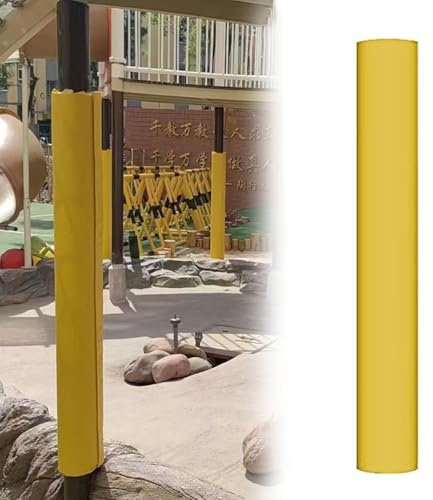 Cuscinetti di sicurezza per campi multi-sport, protezione per pali rotondi per interni ed esterni, imbottitura a colonna per palestra e garage
