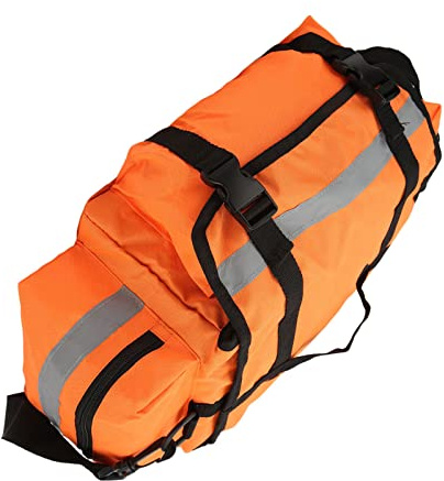 Cryfokt Sac de Premiers Secours Extérieur Imperméable de Haute qualité Orange, Tissu 600DPU, Taille Compacte, Facile à Transporter pour un Usage Professionnel et Personnel