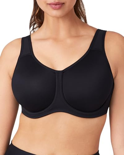 Wacoal Sport Underwire Bra 855170 Black 34DDD