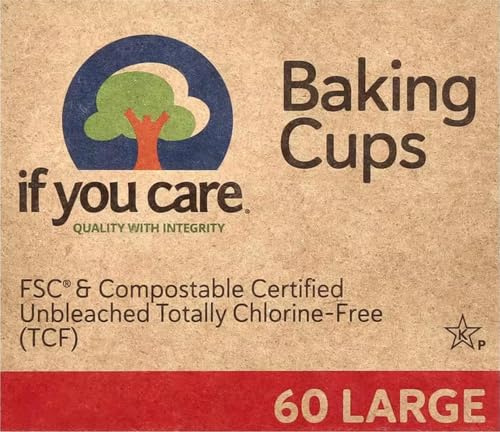 If You Care En forma de espalda, certificado FSC, no blanqueado, grande, 60 piezas