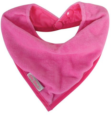Sillybillyz SIB-100KI Sabberlätzchen Bandanalätzchen Vlies, rosa