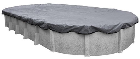 Robelle 301224-4 Pool Cover for Winter, Ultra, 12 x 24 ft Above Ground Pools