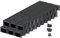 ACO Self® Hexaline 2.0 Entwässerungsrinne mit Kunststoffrost und rutschhemmendem Microgrip 6 x 1m mit Zubehör-Set