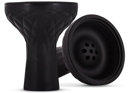 Foyer chicha de silicone I tête de chicha I grande et incassable I Vortex