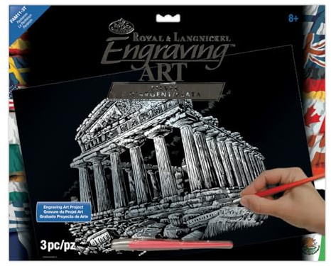Royal & Langnickel FAM-11 - Engraving Art/Kratzbilder Parthenon
