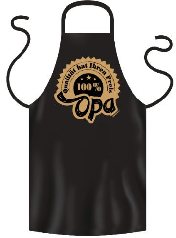 Unbekannt tolle Grillschürze/Kochschürze für Opa 100 Prozent Opa - Geburtstag Geschenk Grill Schürze Latzschürze Partyschürze Küche