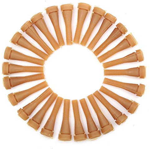 ExcLent 96Pcs Huhn Plucker Finger Gummi Geflügel Ente Truthahn Gänsefeder Zupfen Klebestift