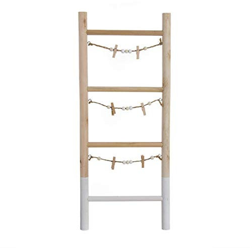 Vidal Regalos Escalera Decorativa Portafotos Blanca 25x60 cm