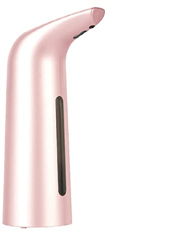 NICHANGHUA 400ML Automatic Soap Dispenser Hands-Free Non-Contact Disinfectant Bathroom Dispenser Sensor Kitchen Liquid Soap Dispenser (Color : Rosegold Plating)