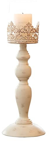 Kerzenhalterhalter Candlestick Candlelight Dinner Requisiten Europäische romantische Heimat Retro Candlestick Feder Dekorationstisch Aromatherapie Kerzenhalter Kandelaber (Size : B)