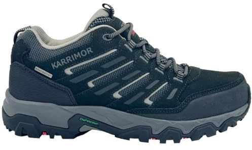 Karrimor Mens Mount Waterproof Walking Shoes Black 10.5