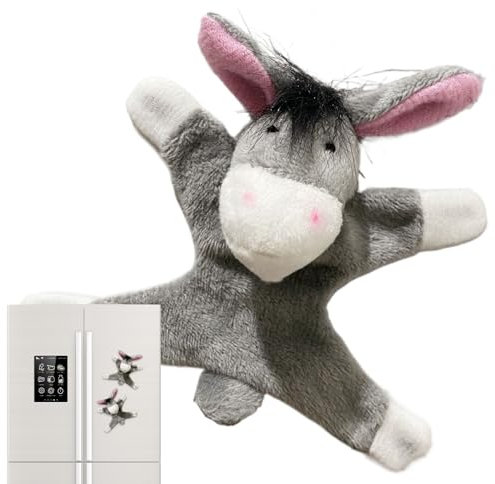 Plüsch Tierkühlschrank Magnete, Magnettiere Spielzeug - Bunte Tierkühlschrankmagnete,Dekorative Küchendekoration, entzückender magnetischer Plüsch für Zuhause, Schule, Reisen