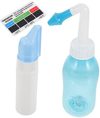 MERRYHAPY Nasenspülflasche für Erwachsene Nasenspülset Nasenreinigungsgerät aus Nasenspülung für Unterwegs Reinigungsprodukt für Erwachsene