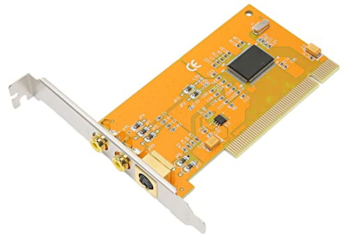 EMUKOEP Tarjeta de Captura PCI Express Resolución 640x480 Calidad de Imagen Clara Plug and Play Tarjeta de Captura PCIe para para TV