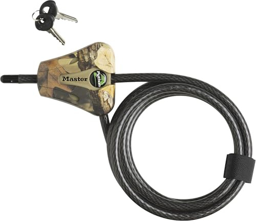Master Lock 8418D Python Cable Lock with Key, 1 Pack