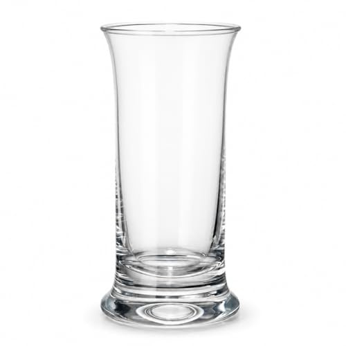Holmegaard ölglas 30 cl nr. 5 av munblåst glas originaldesign, klar