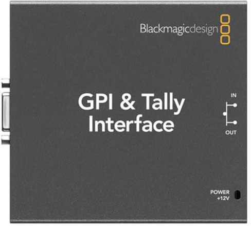 Blackmagic Design GPI and Talley Interface