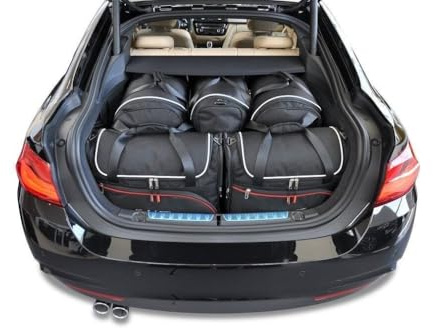 KJUST Kofferraumtaschen 5 stk kompatibel mit BMW 4 GRAN COUPE F36 2013-2020