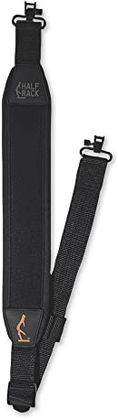 Dolores Classic Neoprene Gun Sling - Tough & Durable Black Shotgun Sling - Rifle Slings w/Quick-Detach Swivels & Padded Strength - Crossbow Slings for Extra Security - Ideal Hunting Accessories