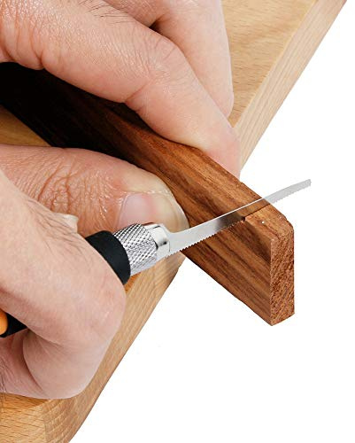 Mini-Säge-Kit, Hobby Diy Multifunktions-Bastelsäge, Mini Handsäge Hobby Handsäge Kit Set Kleine Säge mit 3 Stück Bastelklingen Zum Basteln von Ästen und Ästen von Hand