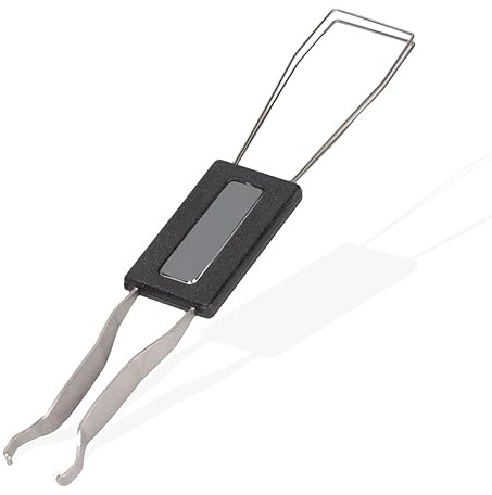Septpenta Tastenkappen Abzieher 2 in 1 Tastenkappen, Bedienung, Einfacher, Schneller, Sicherer Schalterabzieher, ABS und Metallmaterial, Langlebig für Mechanische Tastaturen