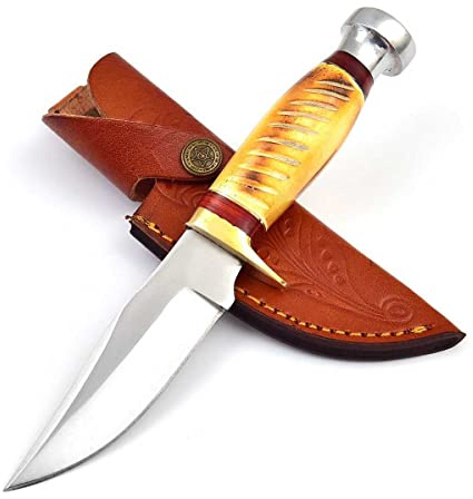 Generisch JAGD MESSER aus Steel Blade Stainless, Hand verarbeitetes 6102
