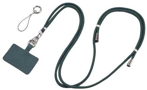 Cordon de téléphone réglable, cordon tour de cou de téléphone, cordon de téléphone portable, support de téléphone pour la plupart des smartphones