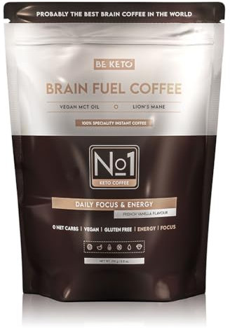 Soluble Coffee - Brain Fuel (MCT Oil &a Lion's Mane) - French Vanilla 250g