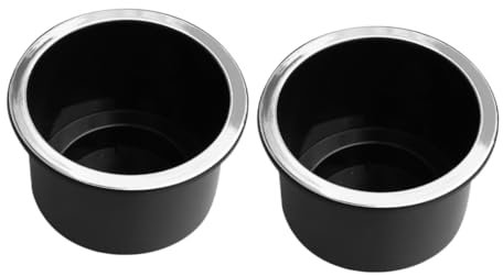 BUGUUYO Porte-gobelets pour Voitures Camping-Cars Porte-gobelets en Plastique pour Siège De Voiture Porte-Bouteilles Deau