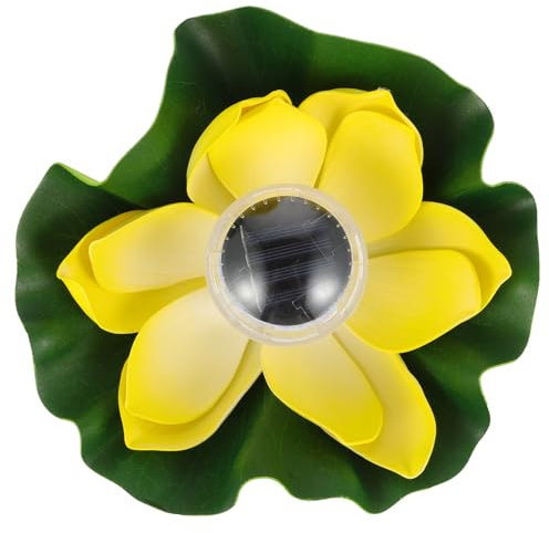 Yardwe Lotusblumenlampe Für Garten Pool Lotusblume Licht Solar Powered Lotusblumenleuchte Dekoration Blumensonne Lotusblume Lichter