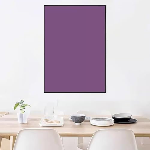 Minglez Decorative Breaker Box Cover Hanging, Indoor Electric Meter Box Cover for Distribution Decoration, Plastic Art Junction Box Covers for Homeline(Purple,45x55cm(17 3/4x21 5/8))