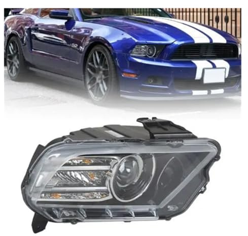 VETJMUA Fanale Proiettore Per Ford Per Mustang 2013-2014 Fari Allo Xeno DR3Z13008C Gruppo Ottico Fari Anteriori