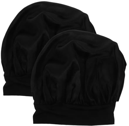 TOPBATHY 2 Pièces Bonnet De Nuit pour Cheveux De Bébé Chapeau De Couchage Élastique Léger Et Doux Bonnet De Couchage pour Enfants Maintien en Place pour Dormir